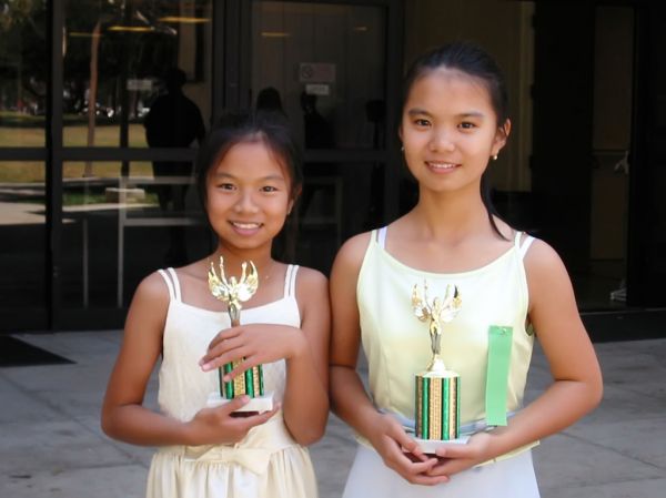 Hien Dao and Cathy Dao SYMF competition winners
