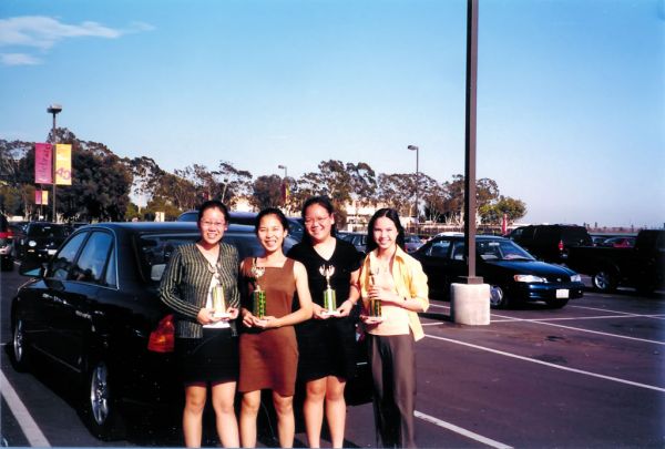 Kayla Nguyen, Mai-Huong Ngo and Natalie Nguyen
Winners of SYMF competition in 2001
